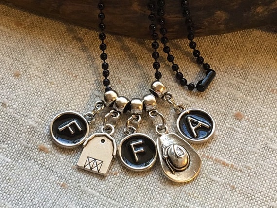 FFA FFA Jewelry FFA Charm Necklace 4H 4H Jewelry 4H