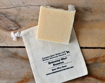 Rosemary Mint Goat Milk Shampoo Bar