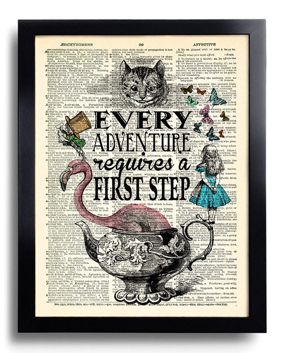 Alice In Wonderland Wall Art alice in wonderland wall art every adventure requires a first Alice In Wonderland Wall Art alice in wonderland wall art every adventure requires a first