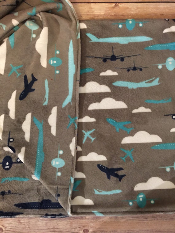 Baby Blanket Toddler Blanket Airplane Blanket Aeronautical