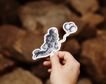 Basstronaut Sticker