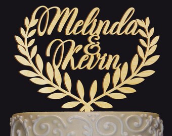MR-MRS NAME Personalized Cake Topper - Wedding - Anniversary - Valentine Day Cake Topper - Wedding Keepsake - Photo Prop - Rustic Chic