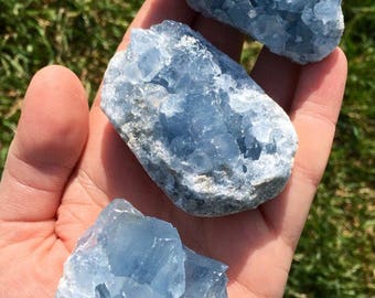 Raw Celestite Cluster - blue celestite geode - celestite cluster - healing crystal - Celestite cluster - celestite crystal - Celestite
