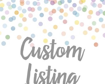 Custom Banner Happy Birthday Banner/ Girl Birthday/Name banner/ personalized/Baby Shower/ Bridal Shower/ Custom