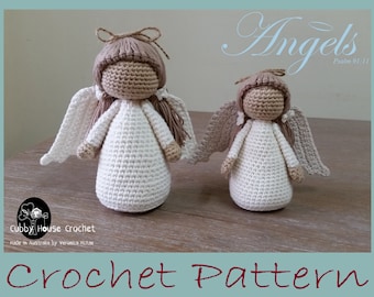 Angel Crochet Pattern 2 PDF 's English and Swedish Cubby House Crochet