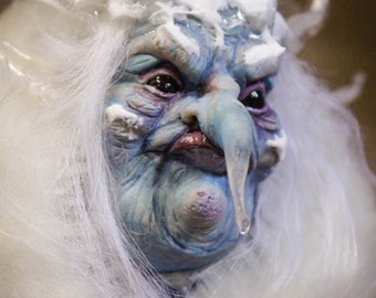 DONT BUY /// RESERVED for Abbiei /// Second payment of 2 ///Ooak fantasy creature Winter goblin- Malfrius brother of the frost