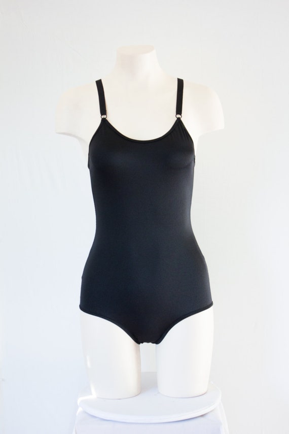 Items similar to Black Bathing suit: Black Swimsuit, Womans One Piece ...