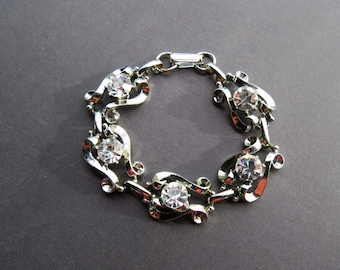 Sparkling Vintage Rhinestone Bracelet