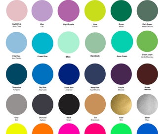 5 Sheets Siser EasyWeed HTV (multiple colors) - 10" x 8" (25 x 20 cm) - 10% OFF, 51 vivid colors available, t-shirt vinyl, iron on vinyl