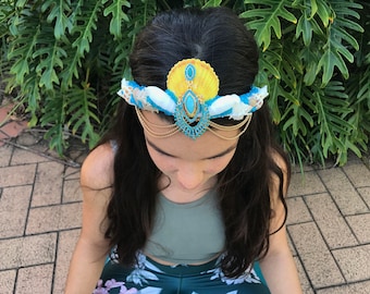 Summer Sun Mermaid Crown