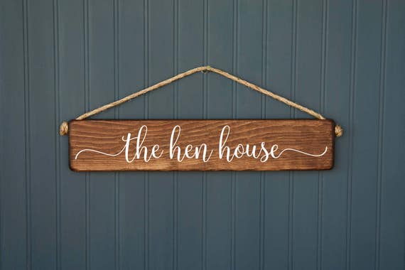 Chicken Gift Coop Sign The Hen House Outdoor Rustic Chicken Gift Coop Sign The Hen House Outdoor Rustic