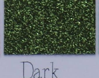 Dark Green--Siser Glitter HTV--12" x 20" Sheet--Heat Transfer Vinyl--T-Shirt Vinyl--Iron On Vinyl