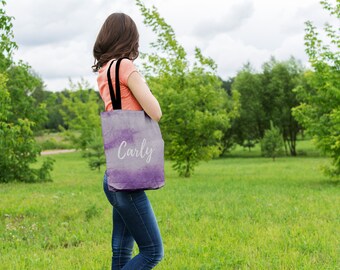 Personalized Tote Bag For Kids Gift For Her, Large Beach Bag, Custom Tote Bag, Reusable Grocery Bag, Farmers Market Tote Gifts For Travelers