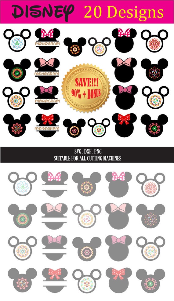 Download Sale 90% OFF DISNEY svg BUNDLE Minnie & Mickey Mouse