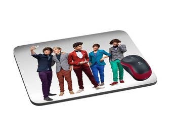 One Direction Mousepad, Personalized mousepad, Custom mousepad