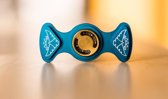 Fidget spinner toy stocking stuffer by BriansMetalShop on Etsy