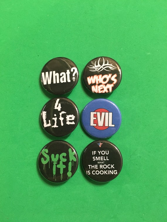 90's Wrestling Catch Phrases Pin Pack: If You Smell What