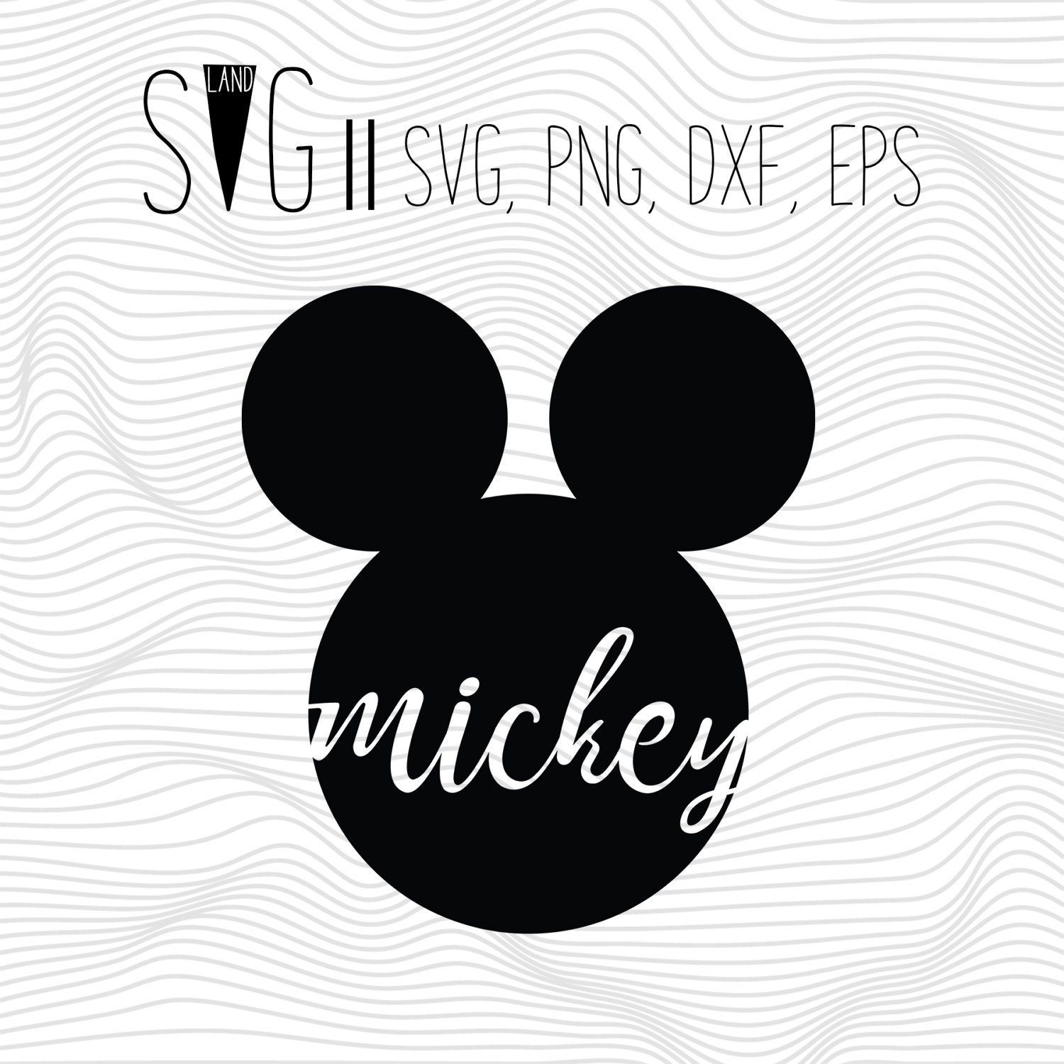 Download Mickey Mouse Svg, Disney Silhouette, Svg For Silhouette ...