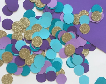 Mermaid Confetti, Mermaid Table Decorations, Mermaid Table Decor, Mermaid Party Confetti, Mermaid Table Confetti, Under The Sea Confetti