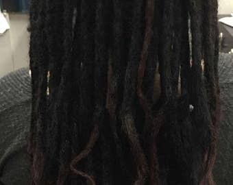 Dreadlock extenders (extensions) 40 count
