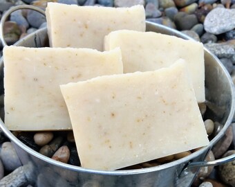 Soothing Oatmeal and Honey Soap with Lavender