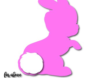 Download Rabbit silhouette | Etsy