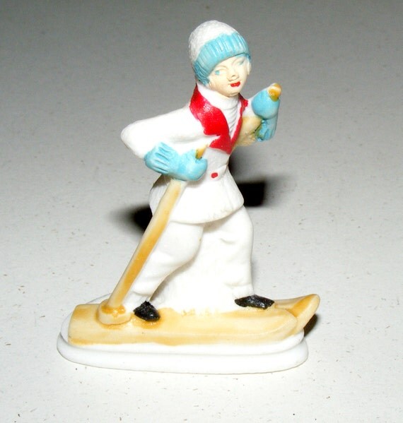 mini ski figures