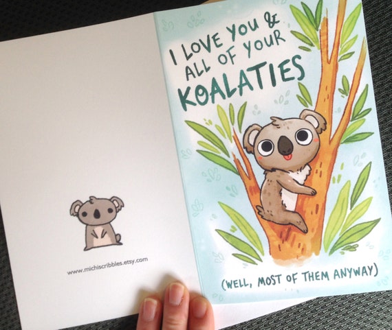 Best Of 22 Koala Bear Anniversary Card