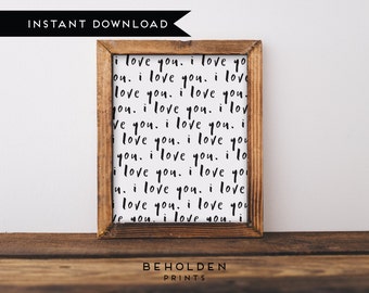 Digital Download, Nursery Printable, Nursery Wall Art, Minimalist Nursery, Nursery Decor, Minimalist Print,Black and White Print, Typography