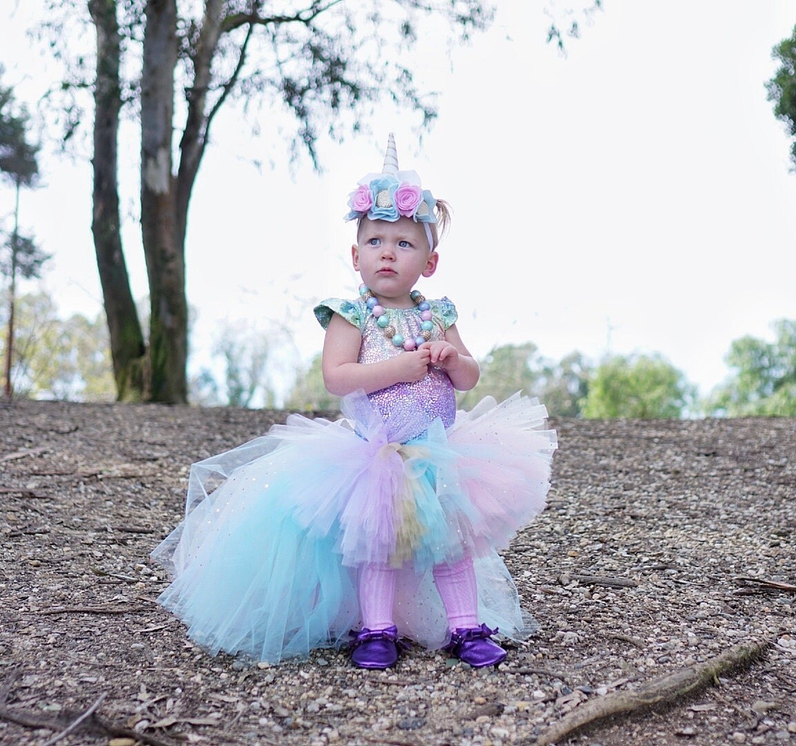 High Low Unicorn Tutu Skirt Unicorn Tutu Unicorn Birthday