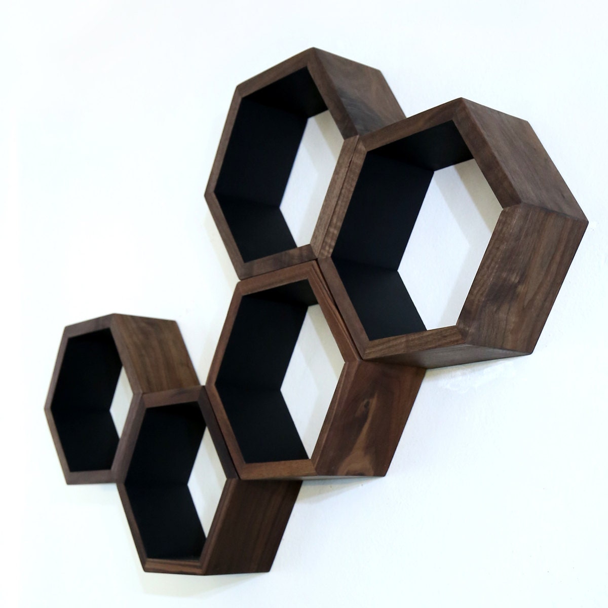 Wooden Floating Shelves Cubby Shelf OOAK