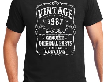 1987 30th Birthday gift, Dirty Thirty, Turning 30, 30 Years Old, T shirt, Gift for 30 year old, 30th Birthday Shirt, Dirty Thirty Club 1987