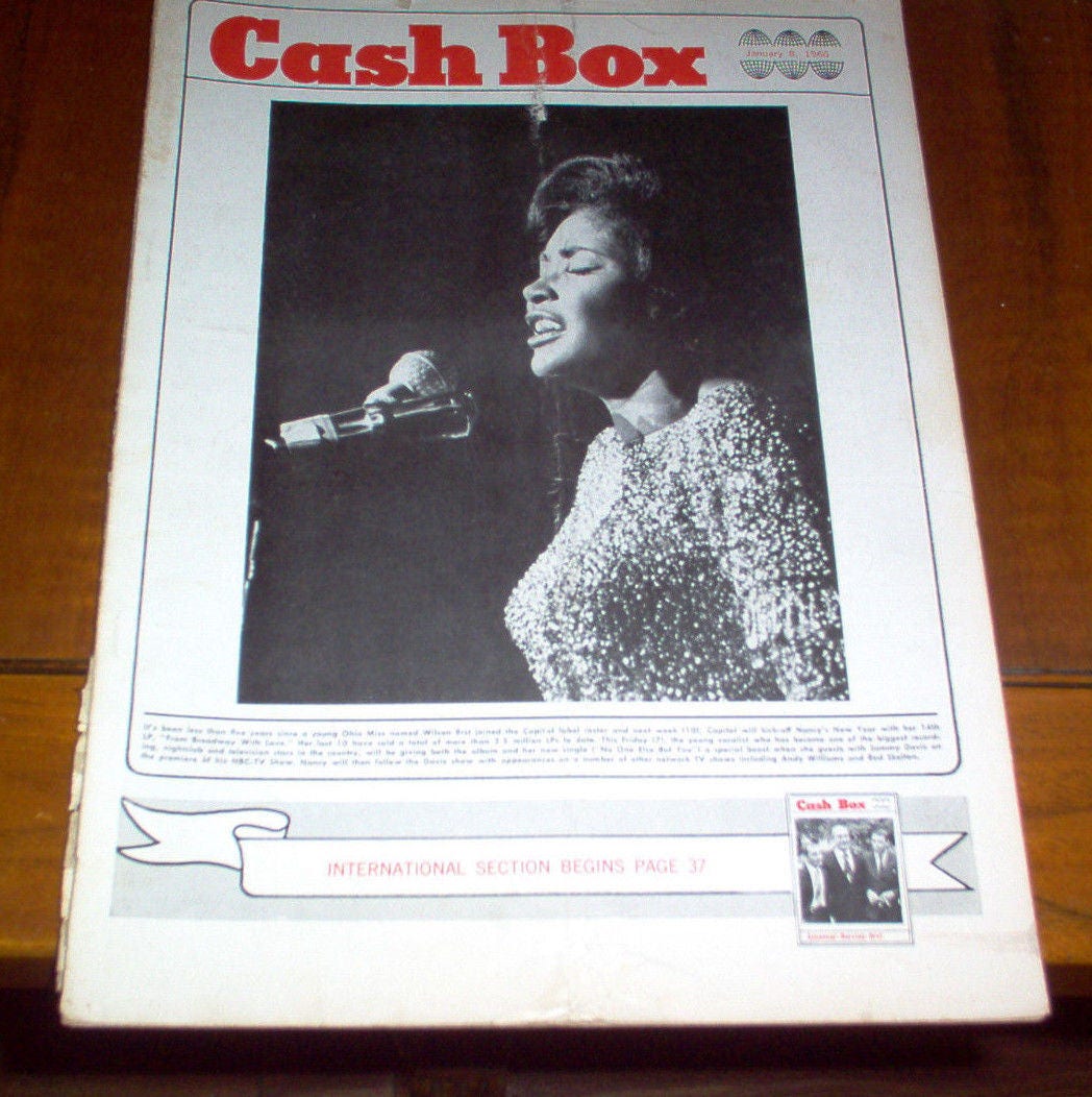 Cash Box Magazine January 8 1966 Beatles 1 LP and 1 Single