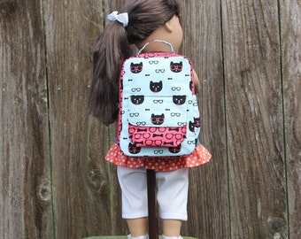 18 Inch Doll Clothes 15 Inch Doll Clothes American Made Girl Boys Kids Cat Kitten Doll Backpack Doll Accessories Doll Dresses Gifts Under 30