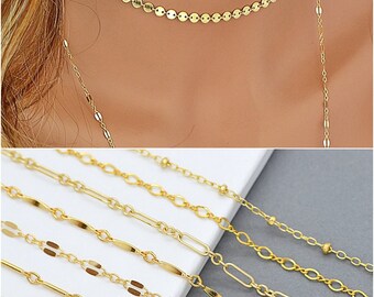 Gold Choker Necklace, Choker Necklace Chain, Chain Choker, Dainty Choker Necklace, Boho Choker, Layering Necklace, Chain Necklace Silver