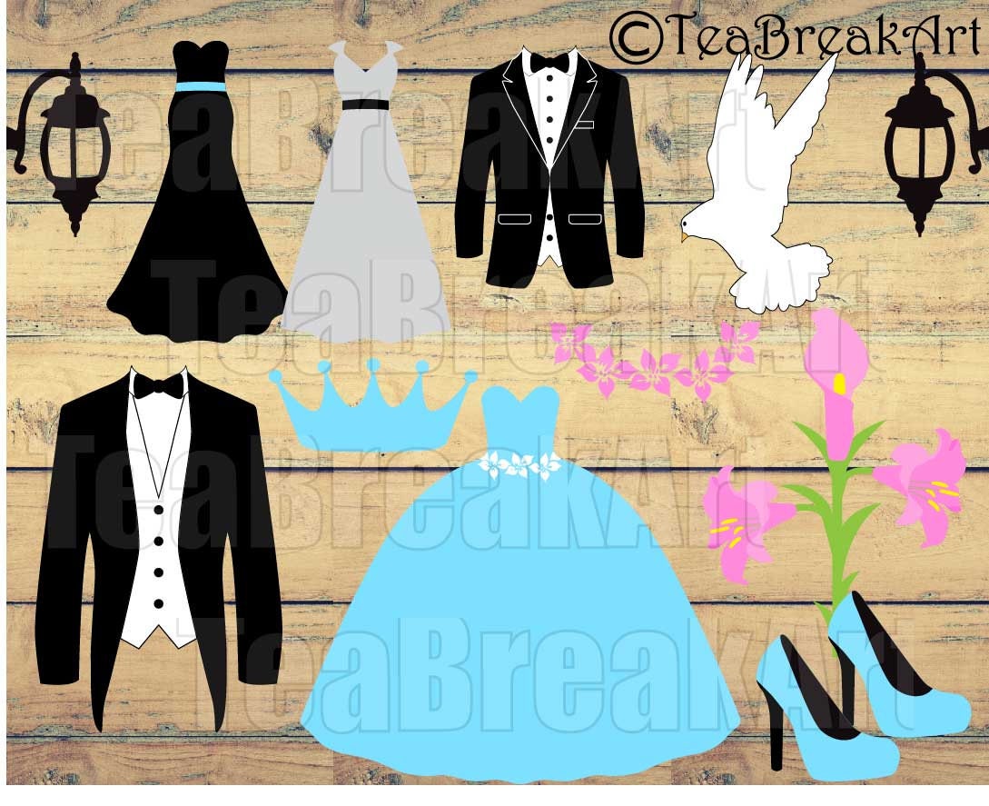 Download Bride and Groom Cutting Files SVG PNG EPS Instant Download