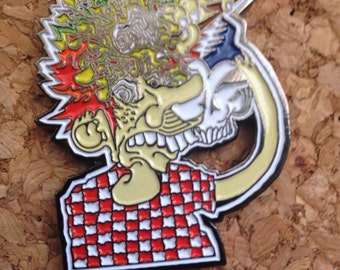 Grateful Dead pin Ice cream man Europe 72' Jerry Garcia LE 200 Artwork by Thomas Chung