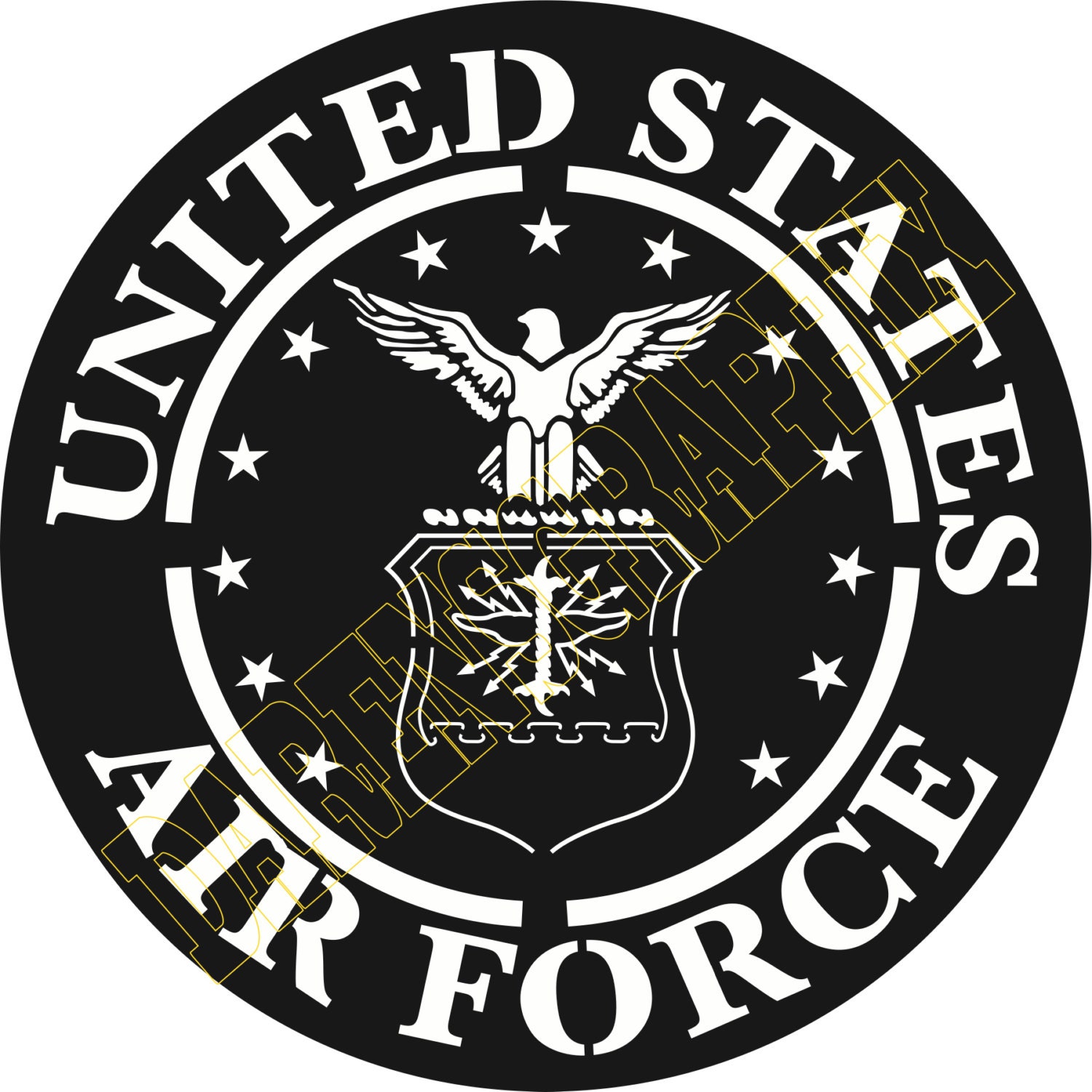 DXF File Air Force