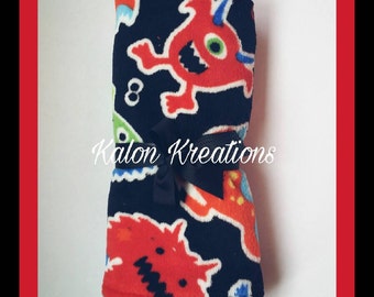 Monster minky baby blanket
