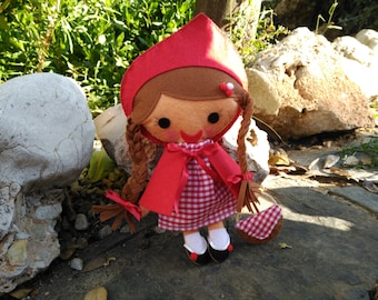 Caperucita Roja - doll - dolls - little Red Riding Hood - little red riding hood - tales - stories
