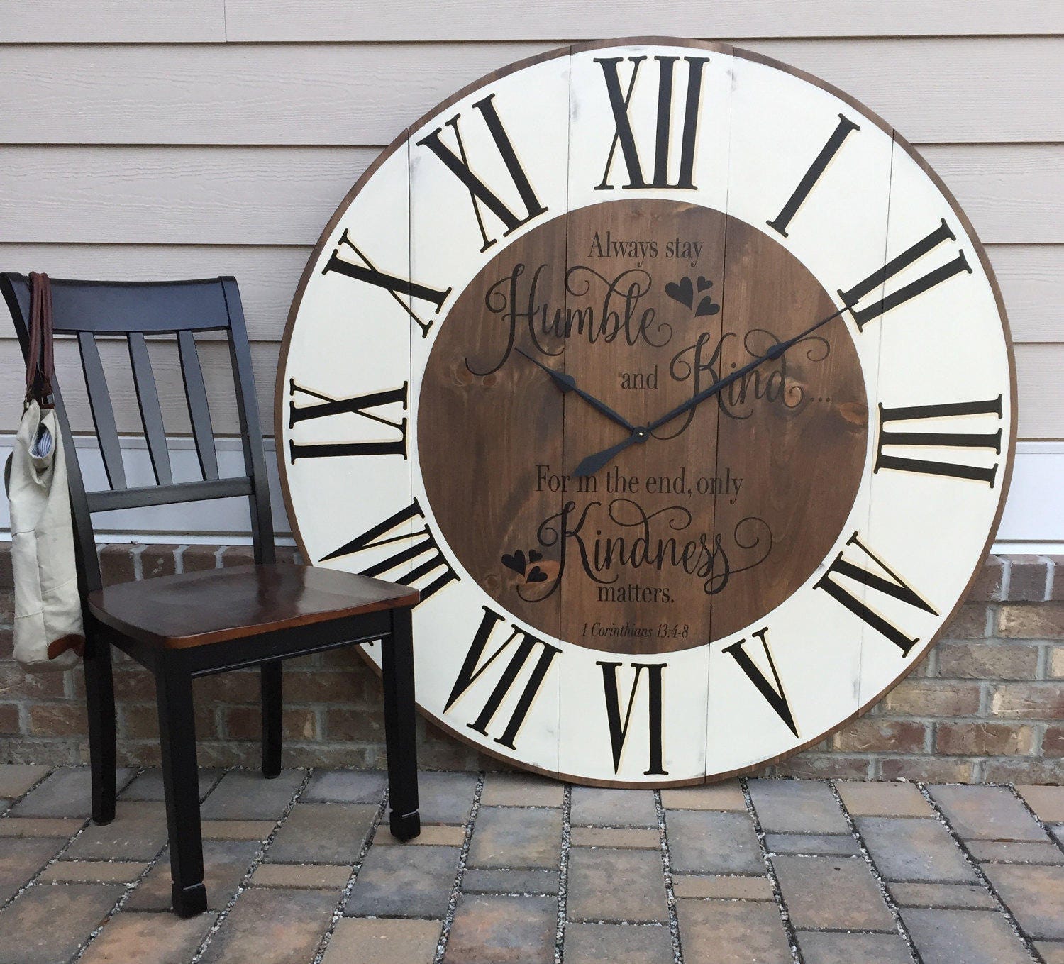 Big clock Christmas gift Large Wall Clock Religious Clock