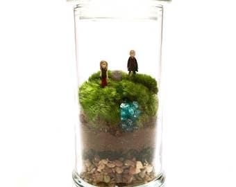 Welcome to Sunnydale // Buffy & Spike // Buffy the Vampire Slayer Inspired Terrarium