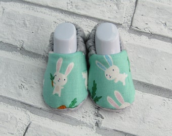Bunny Rabbit baby booties, sizes up to 24 months available!