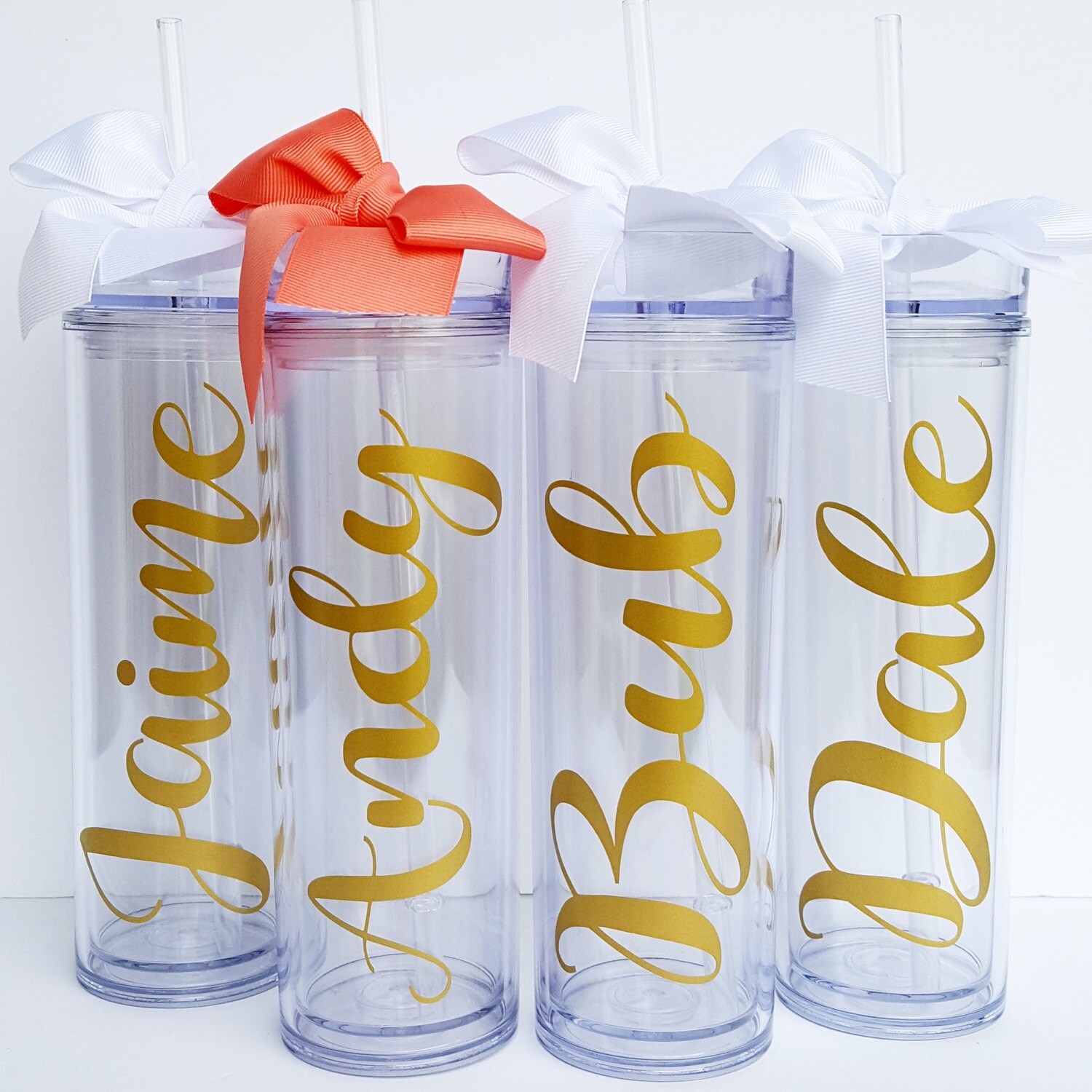 Personalized Tumbler Bridesmaid Gift GiftBride Gift