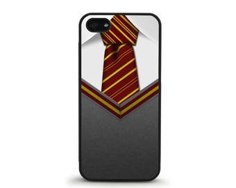 Harry Potter Tie Case - iPhone 4/4s, 5/5S, 5C, 5SE, 6/6 plus, 7/7 Plus, Samsung Galaxy S4, S5, S6/edge/edge plus, S7/S7E