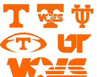 University of Tennessee SVG Tennessee Vols Clipart Cut File Vector Printable Sport SVG