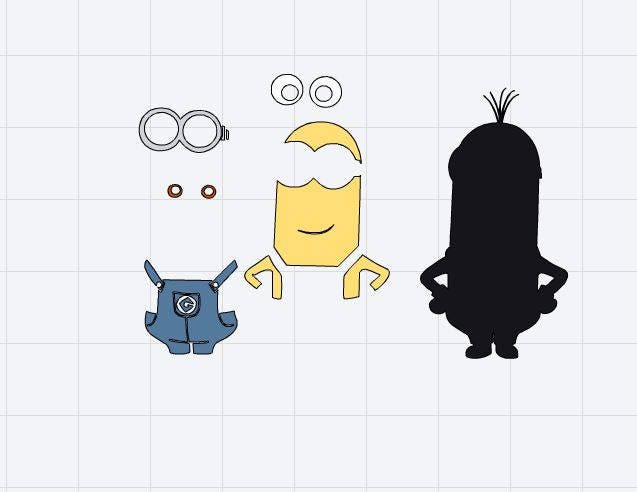 Layered Minion Svg Printable Layered Svg Cut File Amazing Script Images And Photos Finder