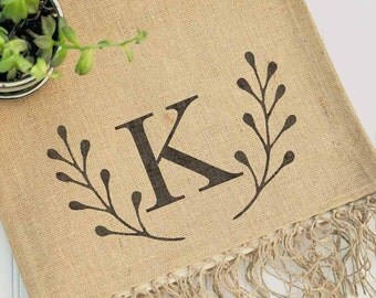 Farmhouse Burlap Table Runner | Farmhouse Style | Wedding Table Runner | Rustic Kitchen Decor | Fall Decor | Tableware | Centerpiece | Event