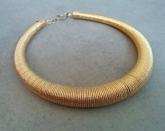 Wedding Necklace, Wedding Jewelry, Bridal Necklace, Gold Collar Necklace, Bridal Jewelry, Gold Necklace, Collar Necklace, Statement Necklace