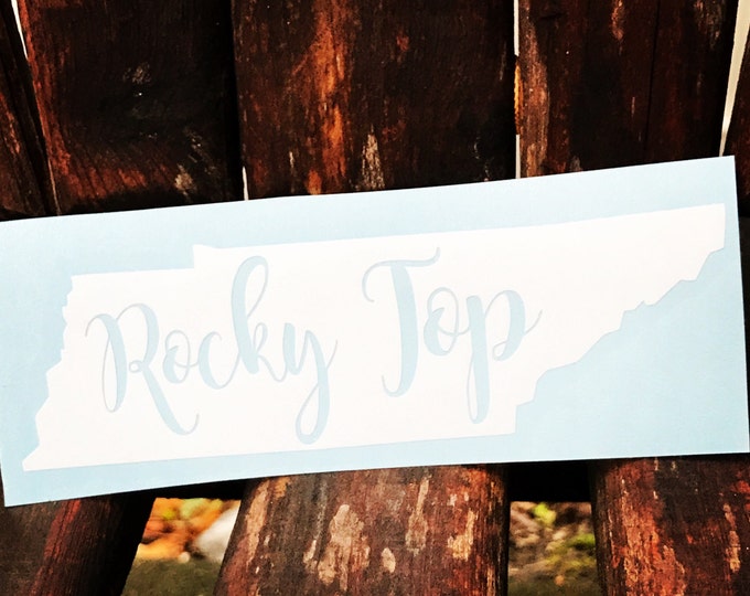 Rocky Top Tennessee Decal